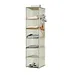 6-Shelf Closet Hanging Storage Shelves